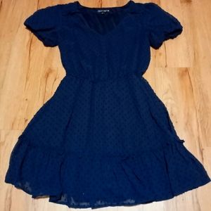 Crystal Doll Puff Sleeve Dress